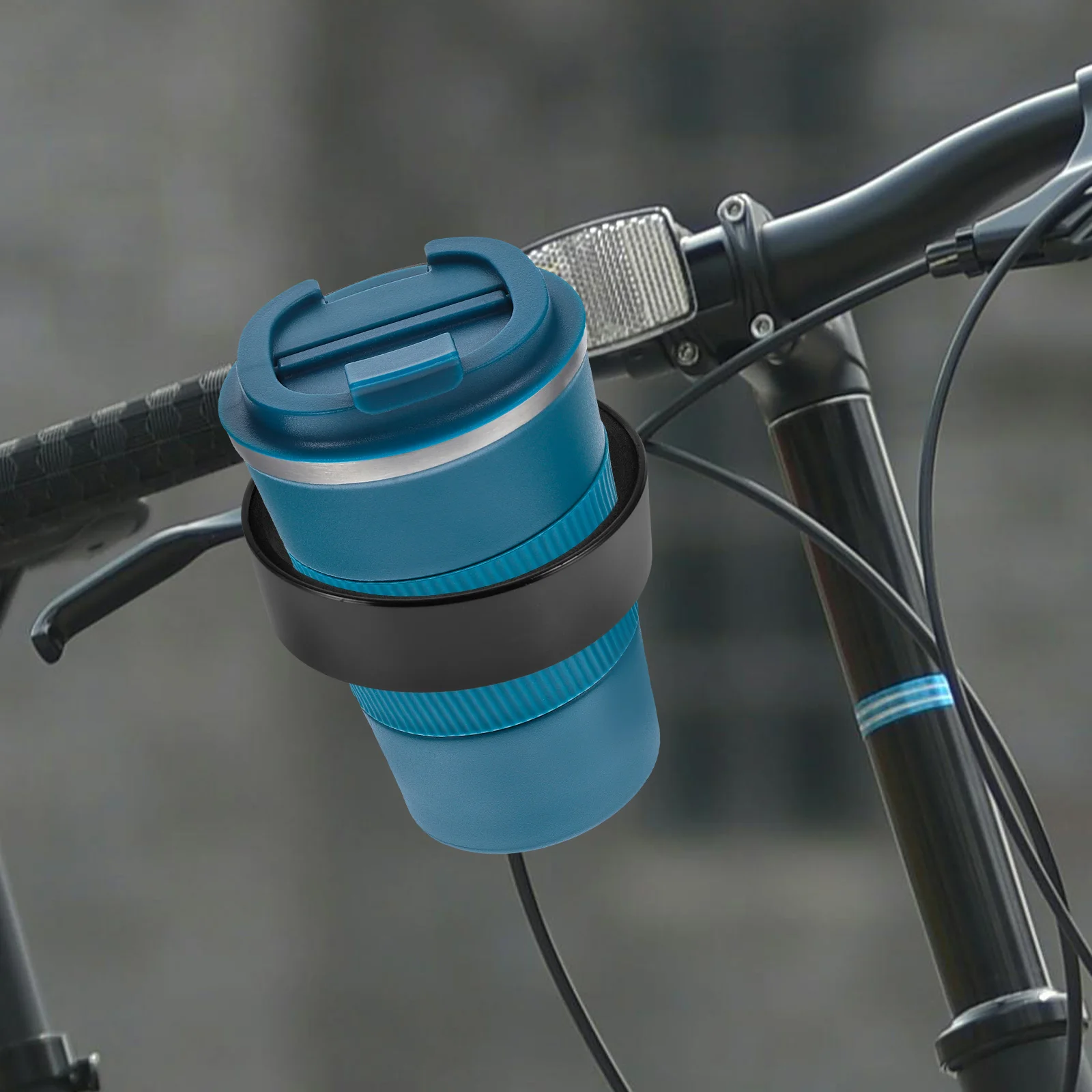 

Universal Bike Handlebar Aluminum Water Bottle For Road Mountain Scooter Cycling Lightweight Secure Fastening Road Bike Drink