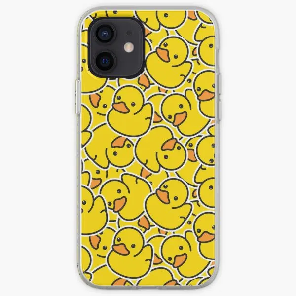 Yellow Classic Rubber Duck Iphone Tough  Phone Case Customizable for iPhone 6 6S 7 8 Plus X XS XR Max 11 12 13 14 Pro Max Mini