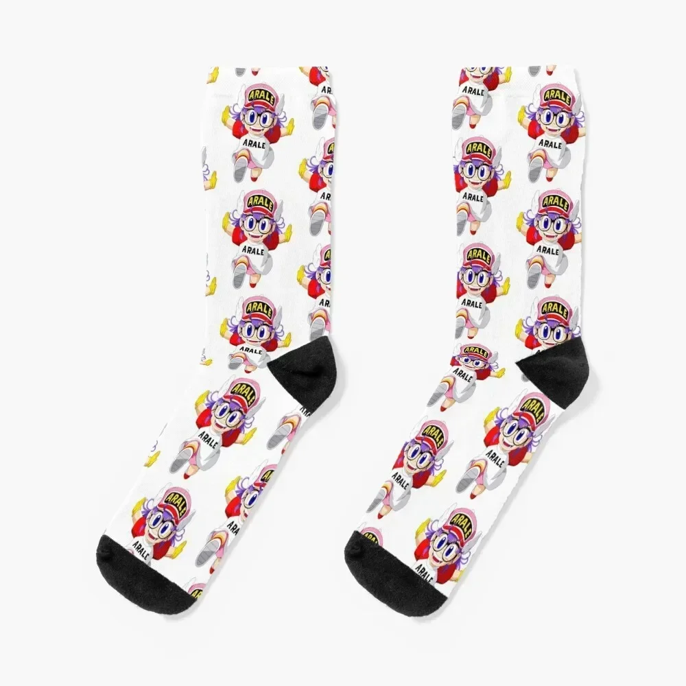 ARALE Socks custom sport colored moving stockings Socks For Women Men's