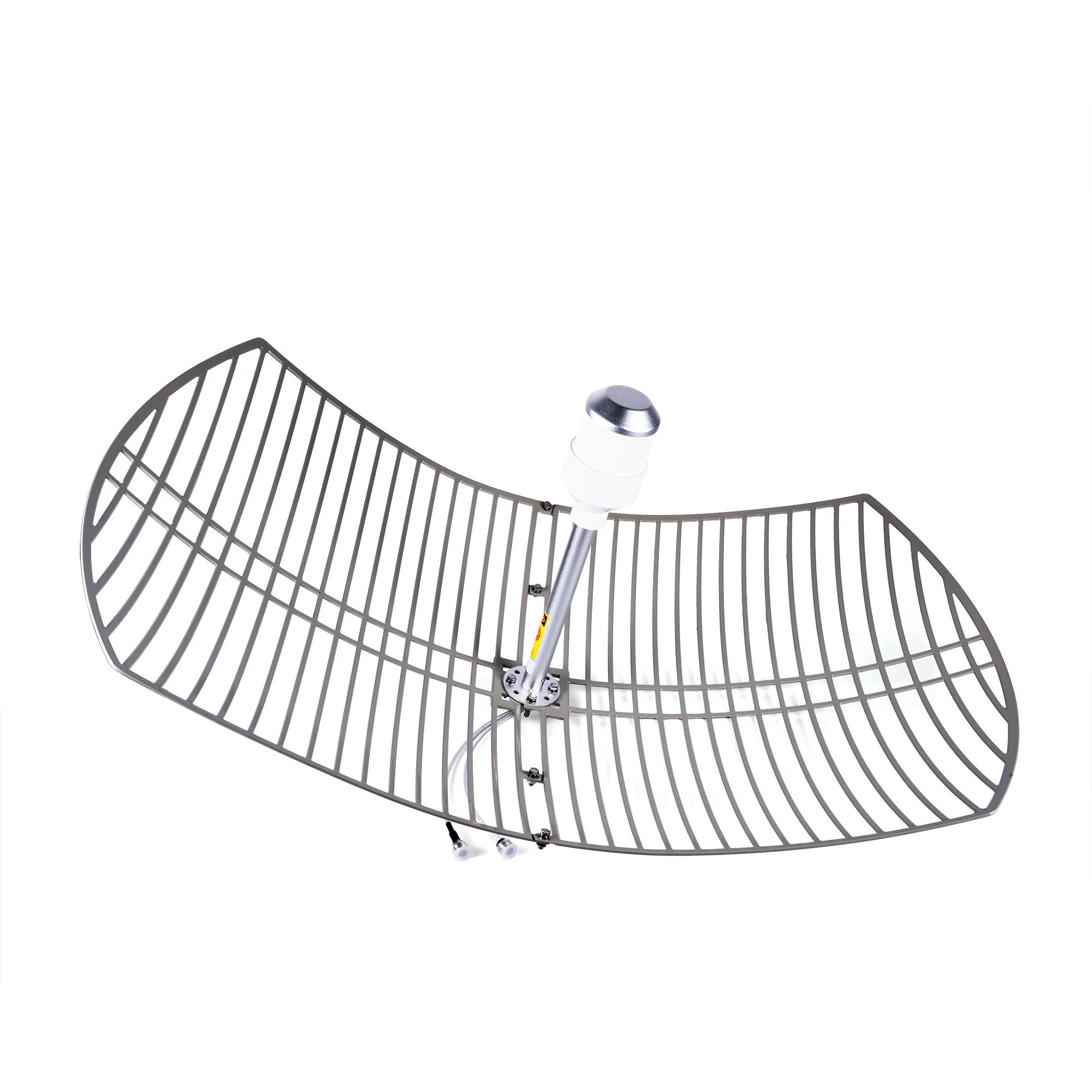 Antenna parabolica a griglia 2 x 24dBi 4G LTE 1700-2700MHz Antenna esterna N femmina per amplificatore Booster di segnale del Router