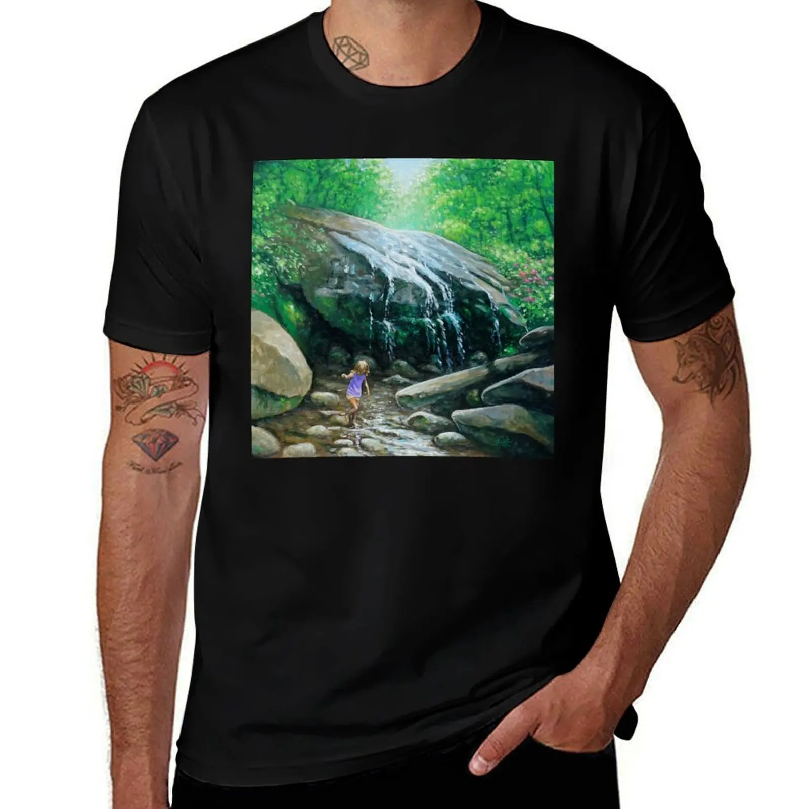 

Glenn Burney Falls T-Shirt Man t-shirt Funny t-shirts new edition funny t shirts men
