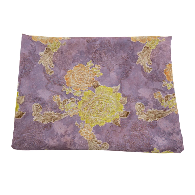 

50x143 см китайская жаккардовая ткань из искусственного шелка, драпировочный материал для платья Qipao Cheongsam Hanfu, жаккардовая ткань, карманные принадлежности для одежды