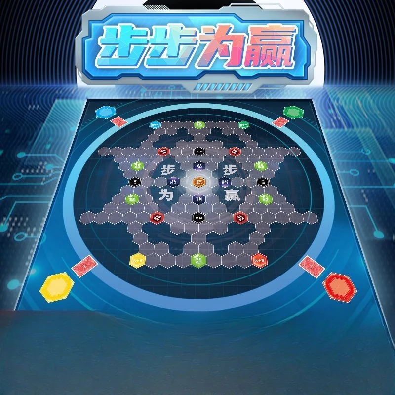 Step by step to win Theme Team Building Game Props Outreach Activities Creative Fun Strategy Duel Interaction
