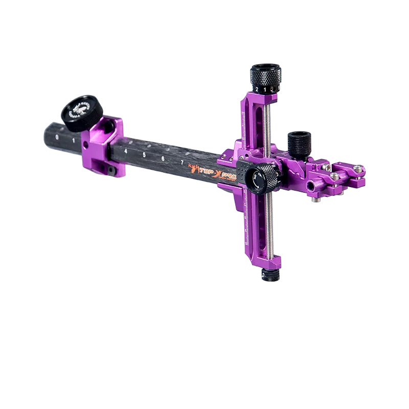 Archery Carbon Target Sight, Compound Bow Sight TP8810, Micro-adjustable Bow Sight For Compound Bows