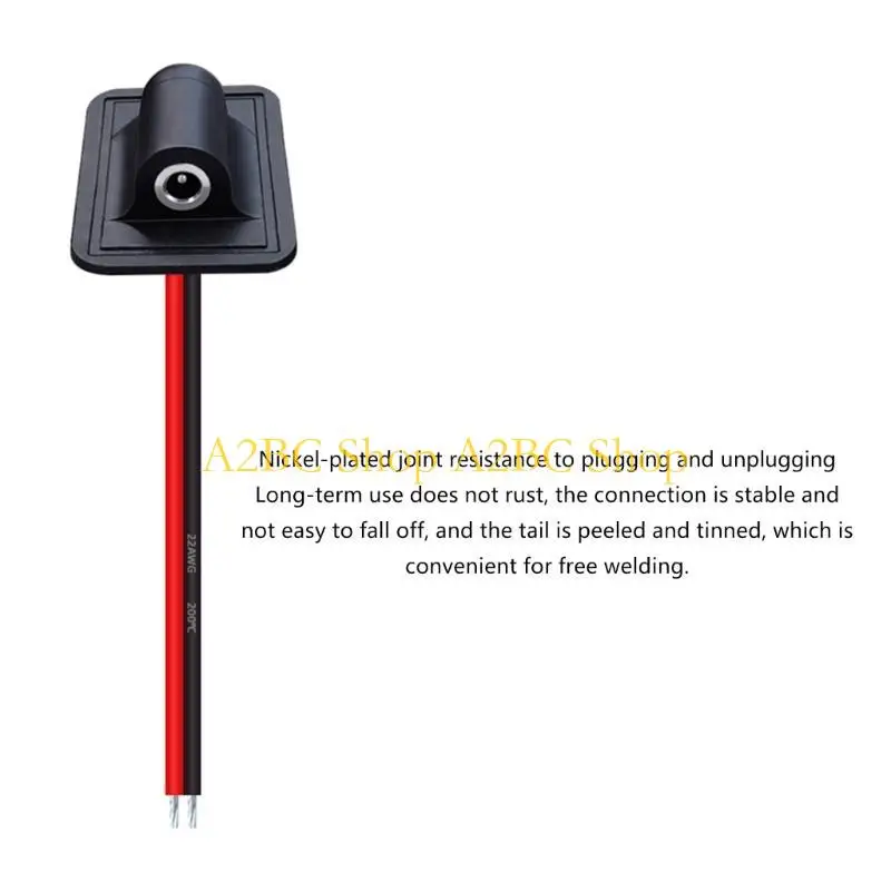 A2BC USB أنثى الأسلاك الكبل تمديد الكبلات مقاومة درجات الحرارة عالية من 200 ℃ مناسبة لإمدادات الطاقة ونقل البيانات