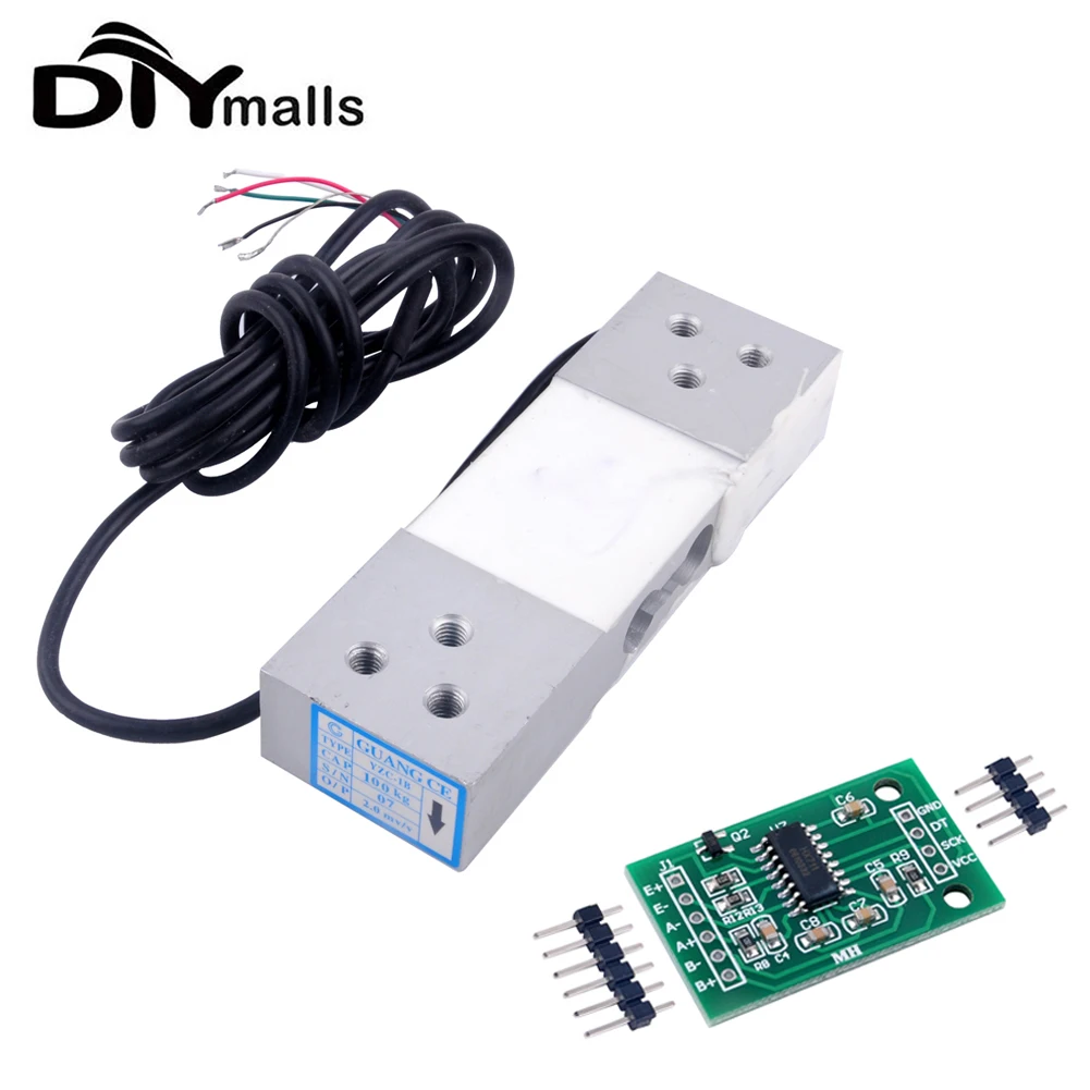 5 stücke Mikro-Wägezellen-Gewichts sensor elektronische Waage Aluminium legierung Wiege drucksensor 1kg 2kg 3kg 5kg 10kg 20kg für Aduino – Detail 10
