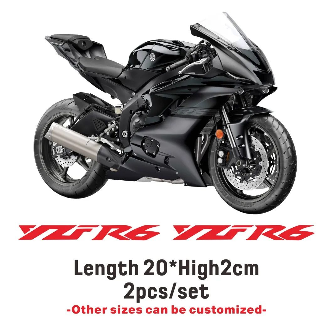 Motorcycle Stickers Waterproof Decal YZF R6 Accessories for Yamaha YZFR6 2000-2014 2015 2016 2017 2018 2019 2020 2021 2022 2023