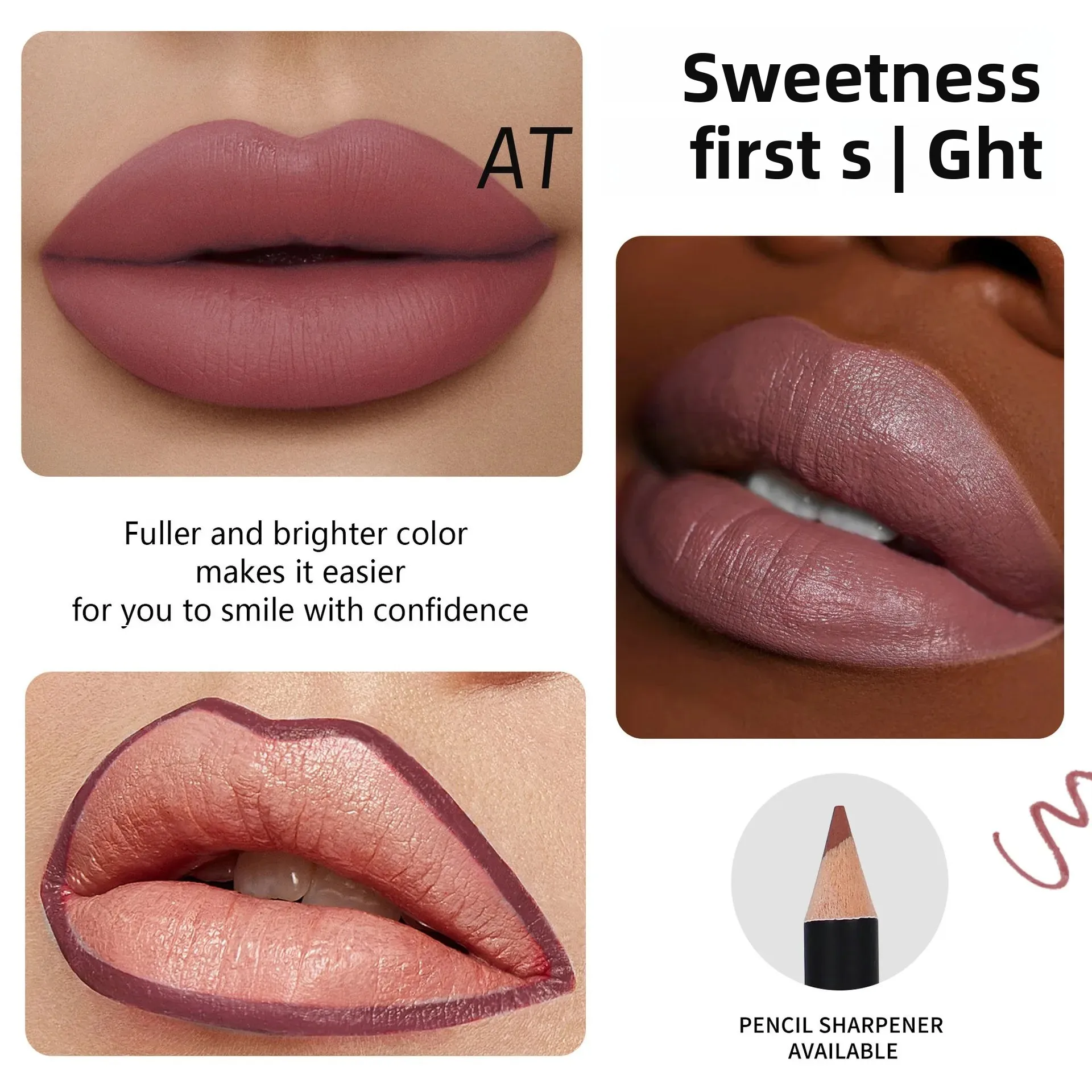 Juego de delineador de labios mate profesional para mujer, 12 Uds., hidratante de larga duración, 12 colores, lápices labiales desnudos, regalo del Día de San Valentín