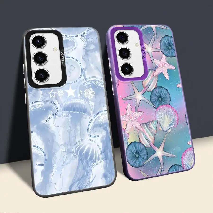 Мягкий чехол для телефона с морской оргазмой для Samsung Galaxy A72 A52 A55 A53 A54 A71 A73 A35 A51 A56 A26 A36