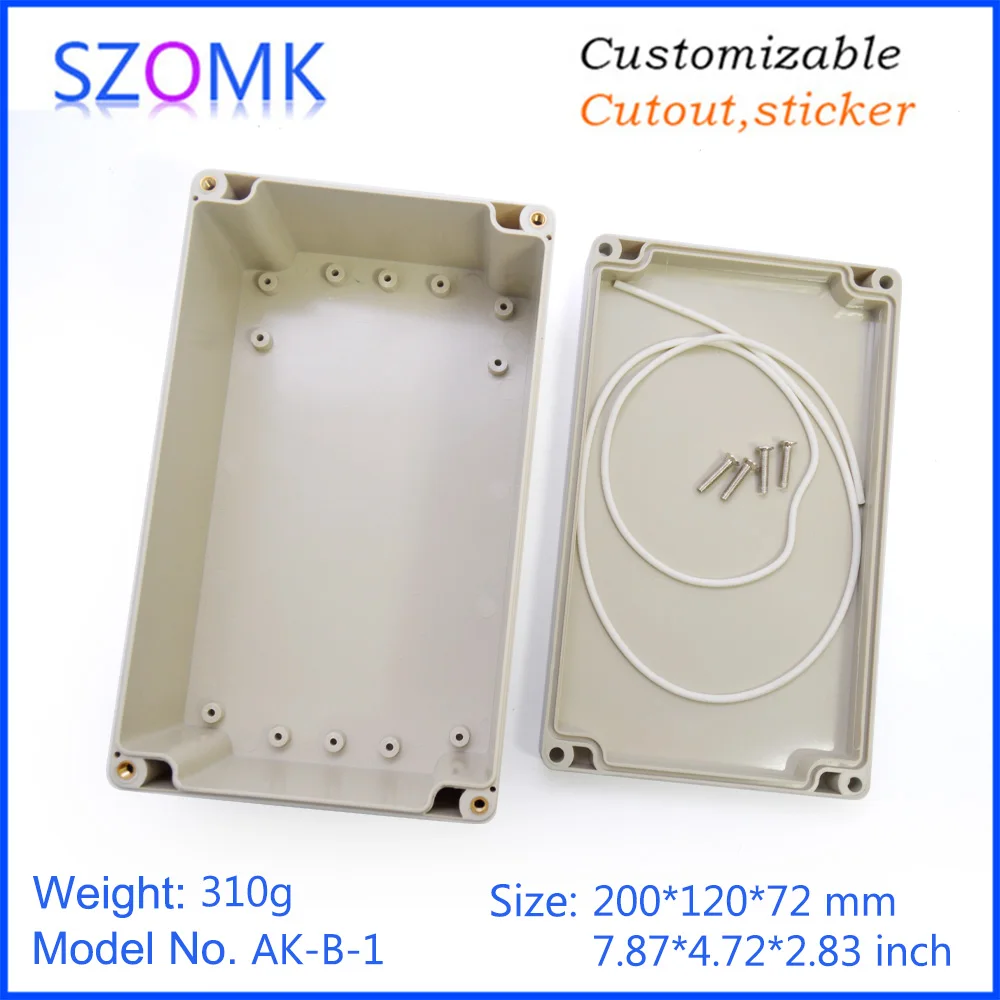 ABS Plastic electronic enclosure SZOMK Wall mount enclosure plastic waterproof electronic enclosure enclosure box