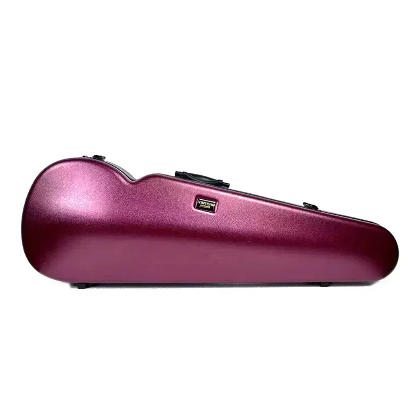 Violin case factory violin case pressure scratch-proof PC triangle hard box multi-color export best-selling piano case