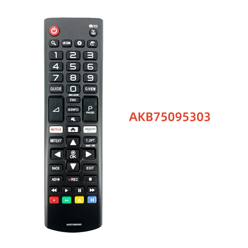 Replacement HX AKB75095303 TV Remote Control for 49UJ65 43UJ65 32LJ610D LED LCD Models Household Electronics Accessory