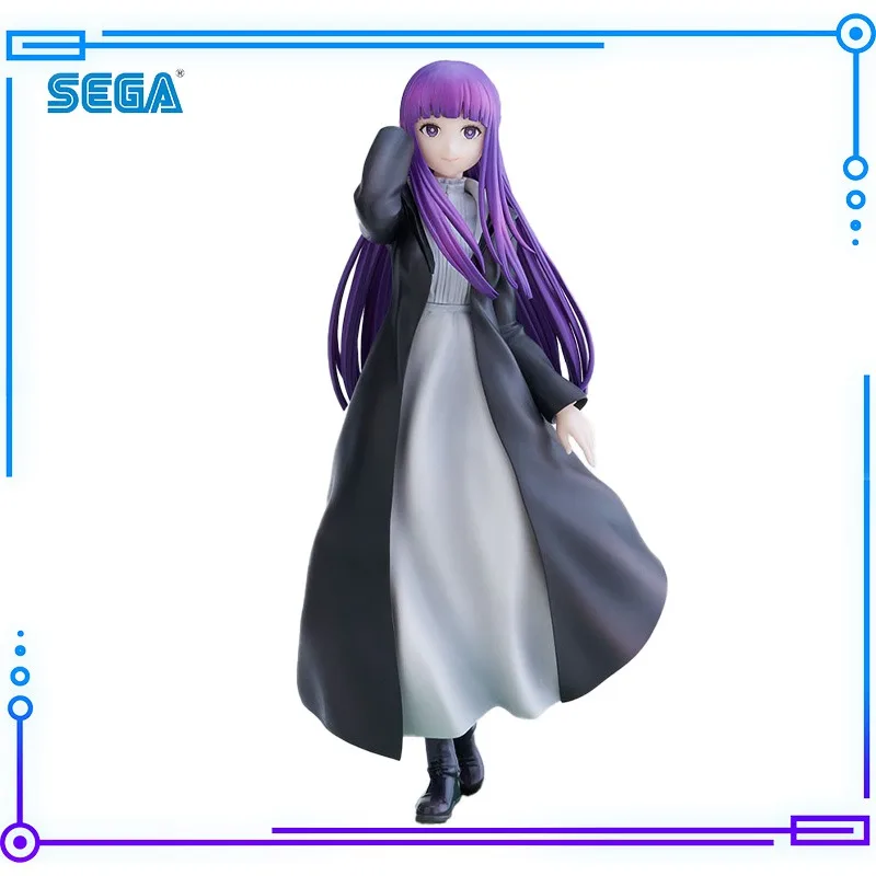 SEGA Original Genuine Frieren At The Funeral Luminasta Fern 18cm Kawaii Anime Girl Collections Model Toy Figures Birthday Gift