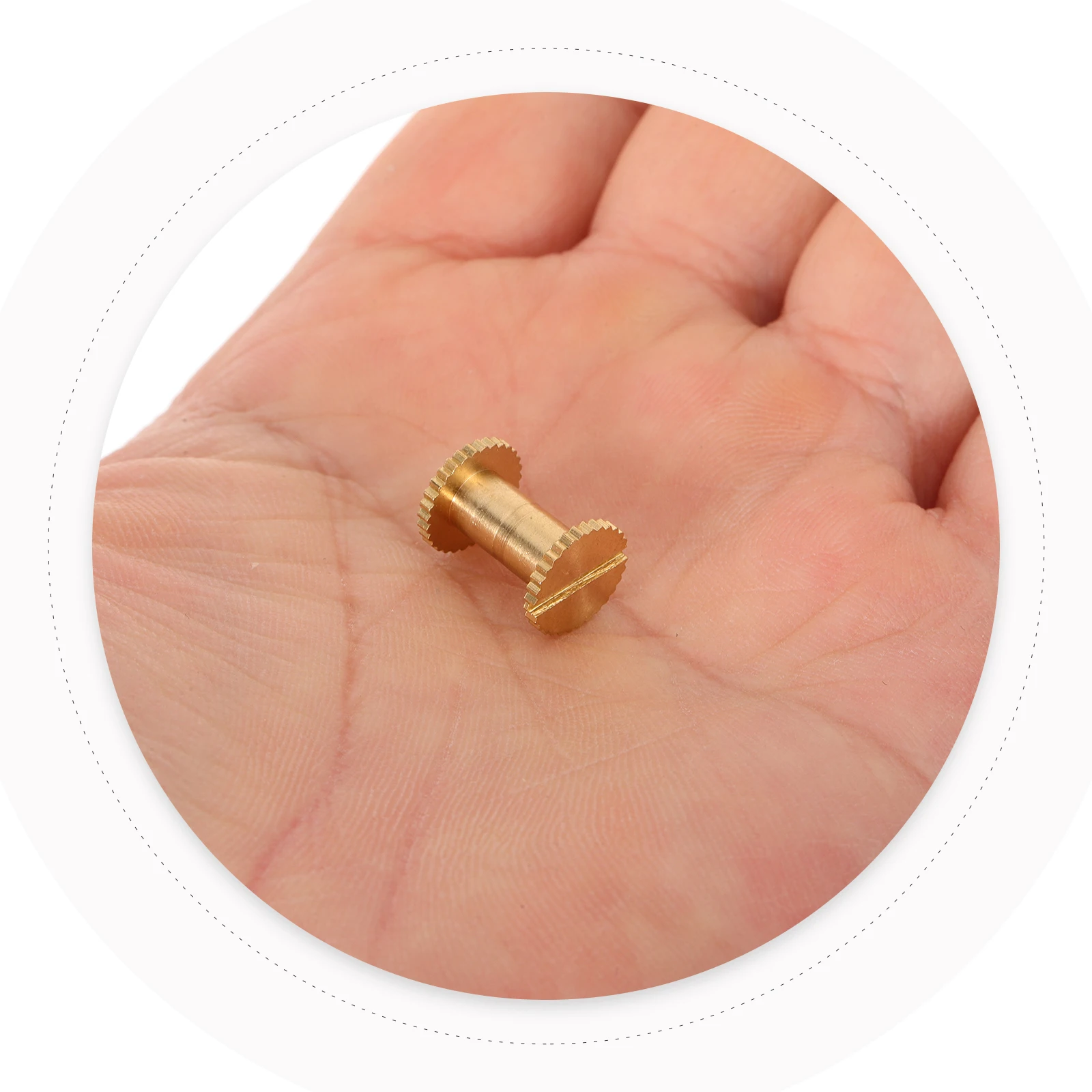 

10pcs Locking For Bookbinding Metal Studs Fabric Rivets Screws For Threaded Metal Rivets Screws