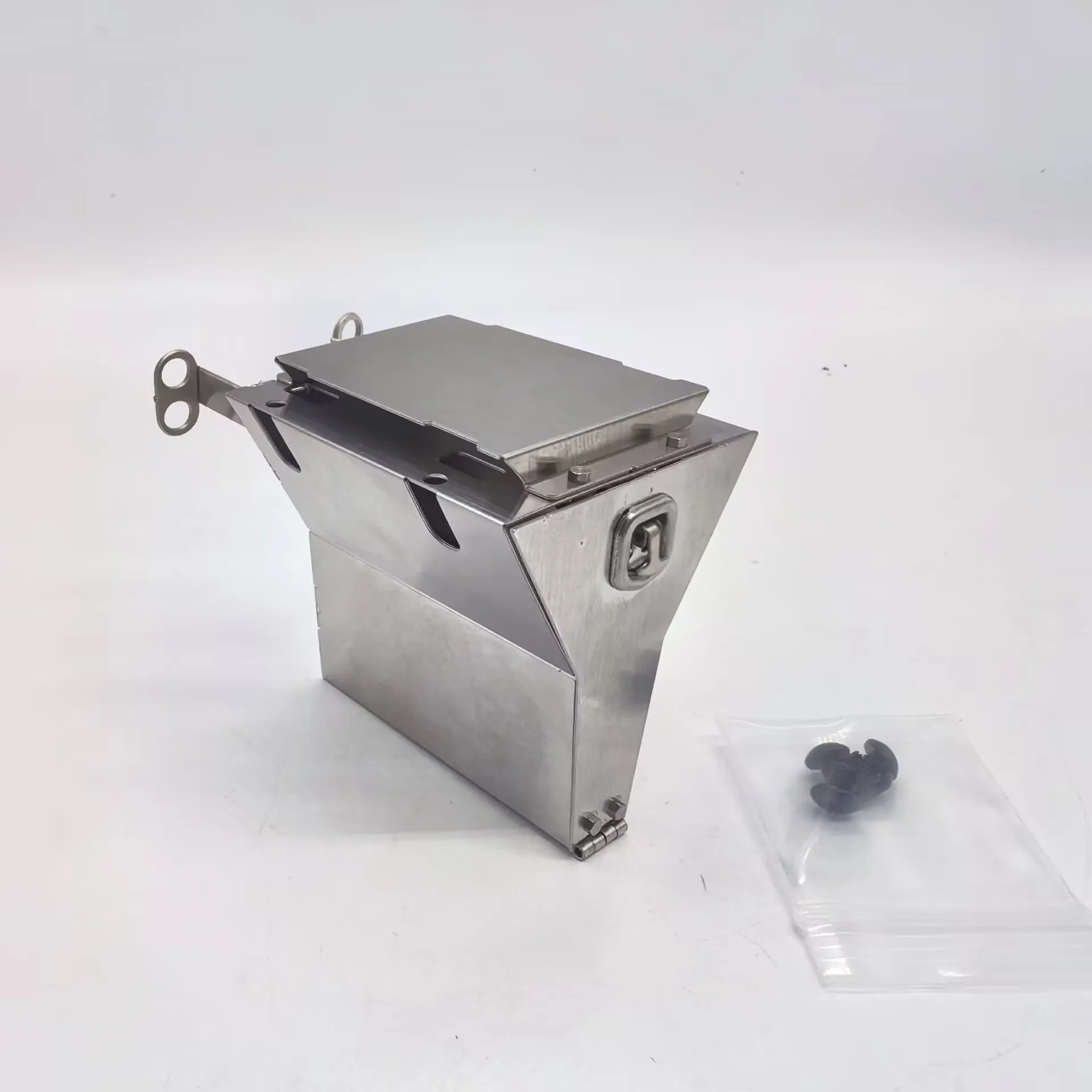 

1/14 модель грузовика, игрушечный брызговик, ящик для инструментов, можно открыть, G-6235, универсальный для аксессуаров Tamiya LESU