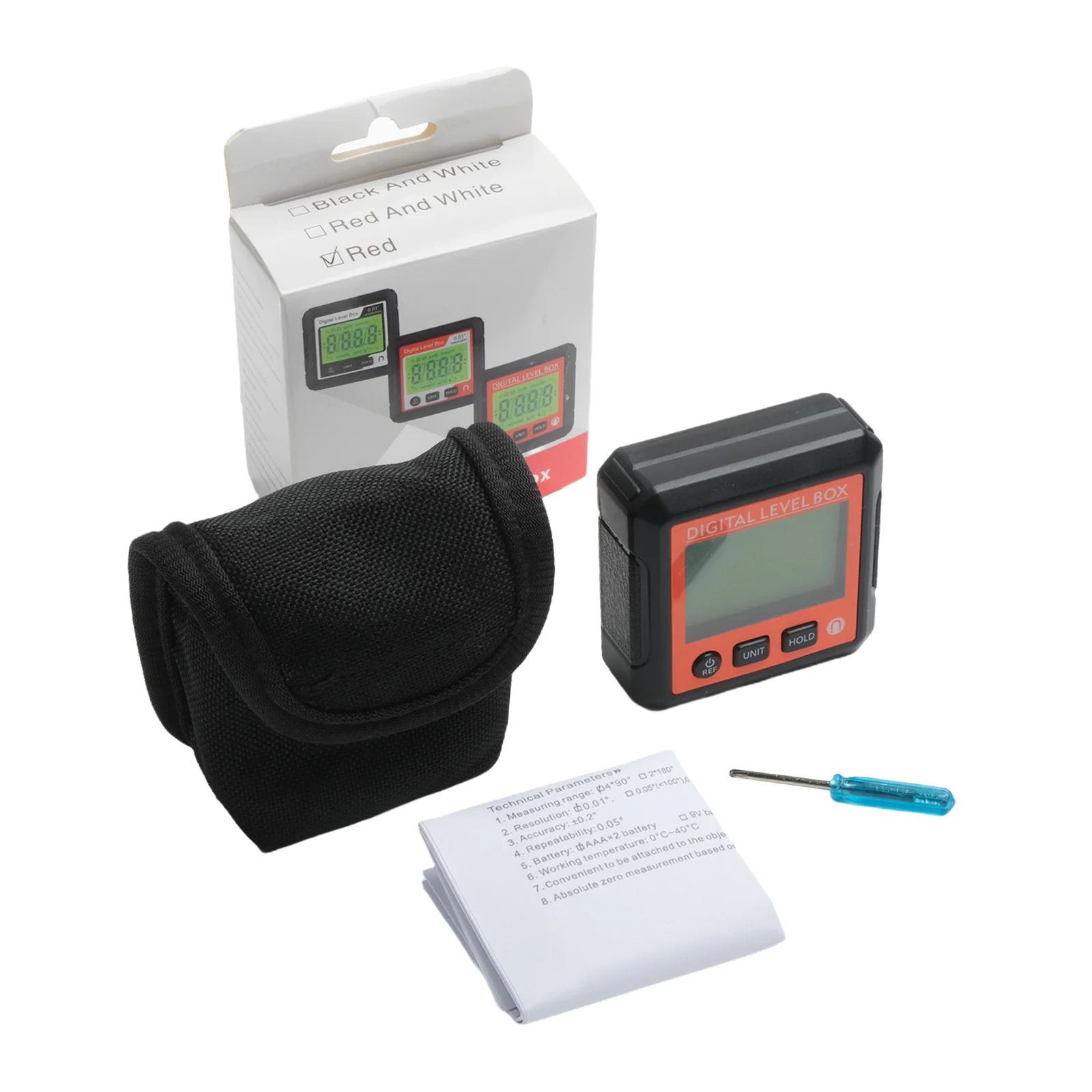 

Battery Operated For Home Use Digital Angle Finder Magnetically Adsorbed Portable Size Angle And Slope Conversion