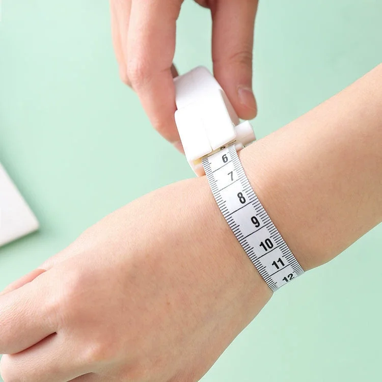 Körperfettmessgerät und Taillenmessband-Set – Handliches Kombinationsgerät aus Körperfettmessgerät und Messband, tragbares Fitness-Messwerkzeug. – Detail 4