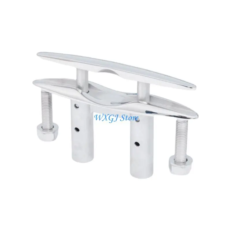 37JE Corrosion Resistant Fold Out Boat Cleat Produced From 316 Stainless Steel Good For Yachts And Small Craft