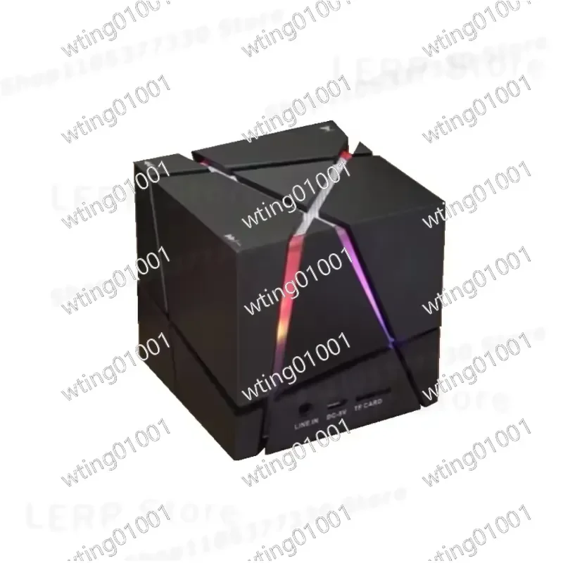 for Mini Portable Bluetooth Speaker Wireless Outdoor MP3 Player with TF Card Slot Surround Sound Audio Device