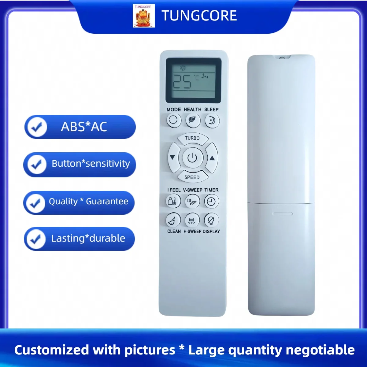 

New Air Conditioner Remote For Mirage KCOLOR STARWIND ARROW Premier Changhong KKG23A-C1 KKG23B-C3 KKG23B-C1 KKG33A-C1 KKG26B-C1