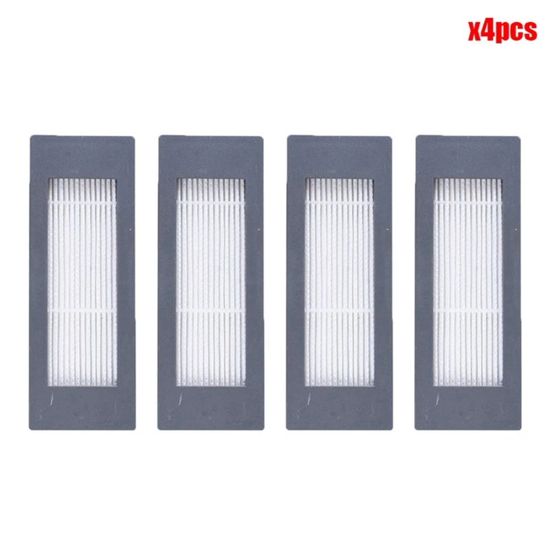 롤러 및 사이드 브러시 헤파 필터, 세척 가능한 걸레 천 헝겊, 플라스틱 진공 청소기, Ecovacs Deebot DN33 DN36 DN55 DN520