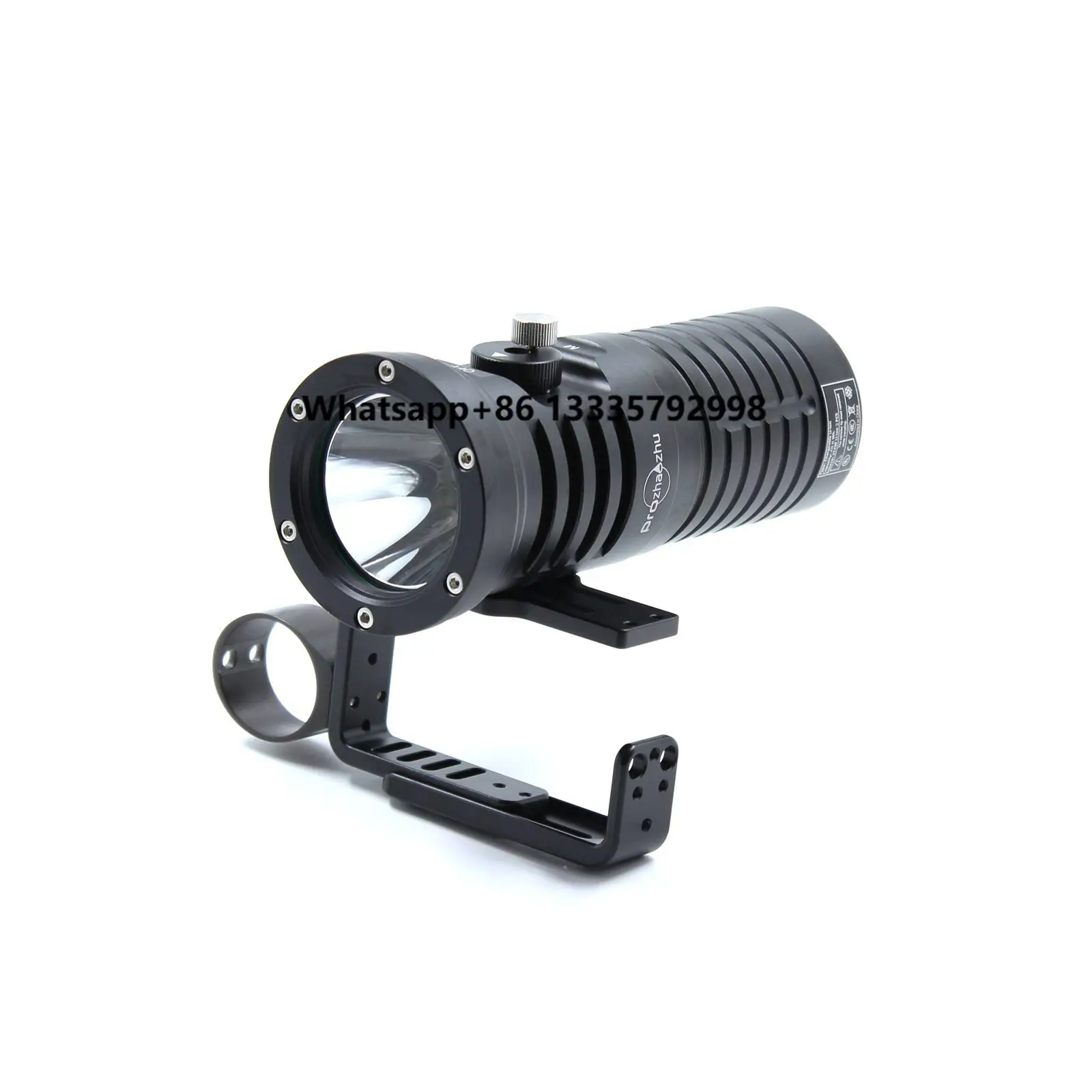 

SBT90 6000 Lumen Rechargeable Handheld LED Diving Lamp Aluminum Alloy IP68 200M Waterproof Technical Diving Light