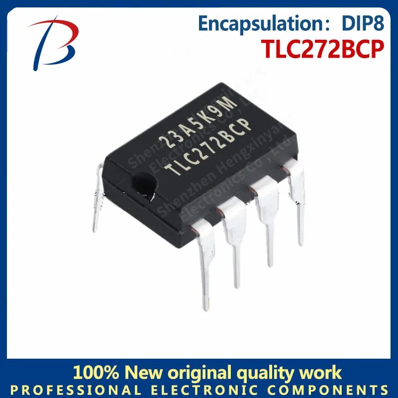 

10PCS TLC272BCP operational amplifier in line with DIP8 silk screen TLC272BCP