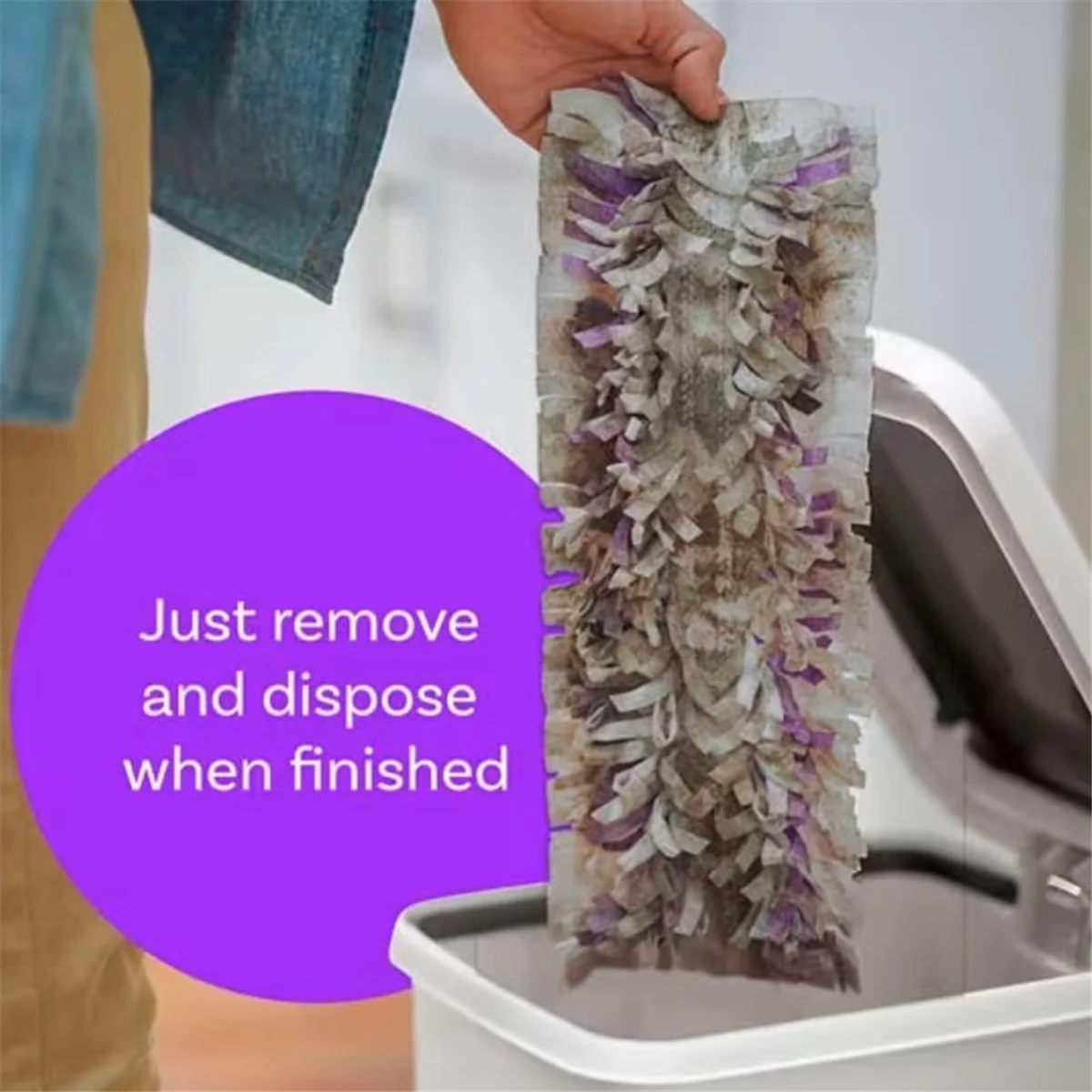 Рисунок 3 - одноразовая накладка для швабры