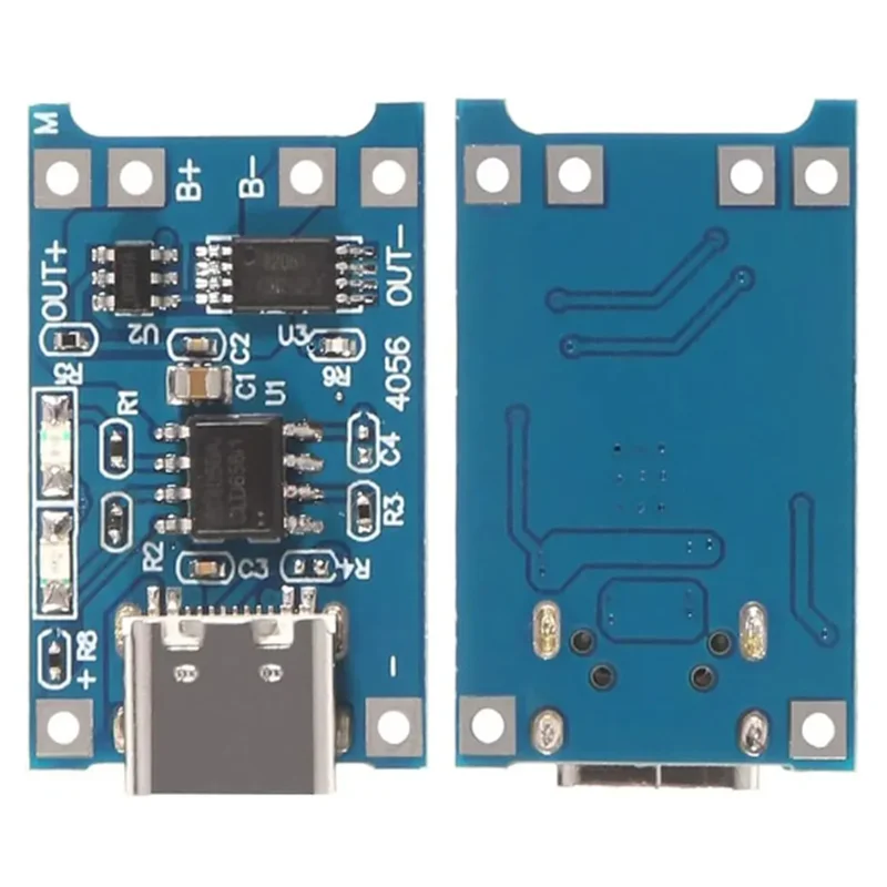 10PCS Type-C Micro Mini 5V 1A 18650 TP4056 Lithium Battery Charger Module Charging Board With Protection Dual Functions