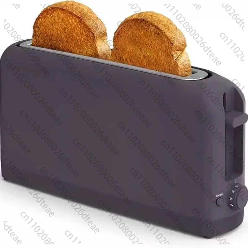 Household Slim 2 Slice Toaster 6 Shade Adjustment Anti-Jam And Auto Shut Off Compact Breakfast Toaster