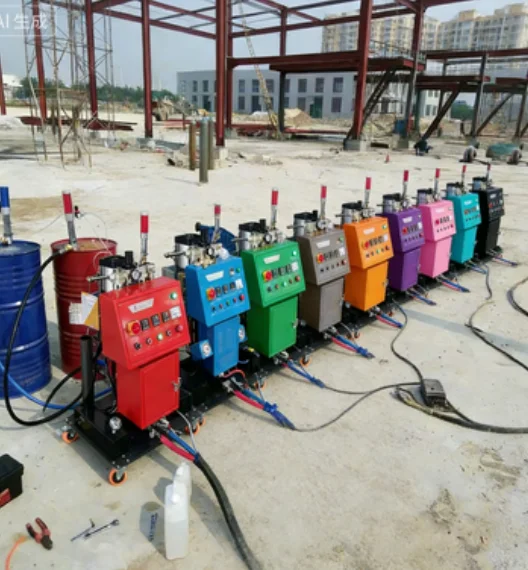 YG Customized PU Polyurethane Spray Foam Machine For Roofing Insulation PU Closed-cell Foam Spraying Machine
