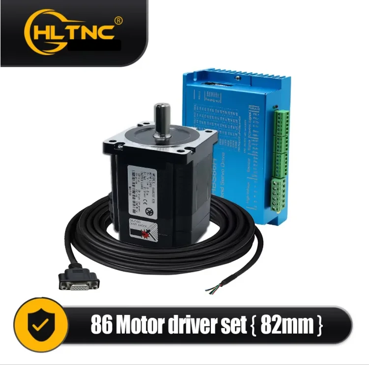 Nema34 Stepper Motor Open Loop or Close Loop 86HS8DC Engines 4.5Nm