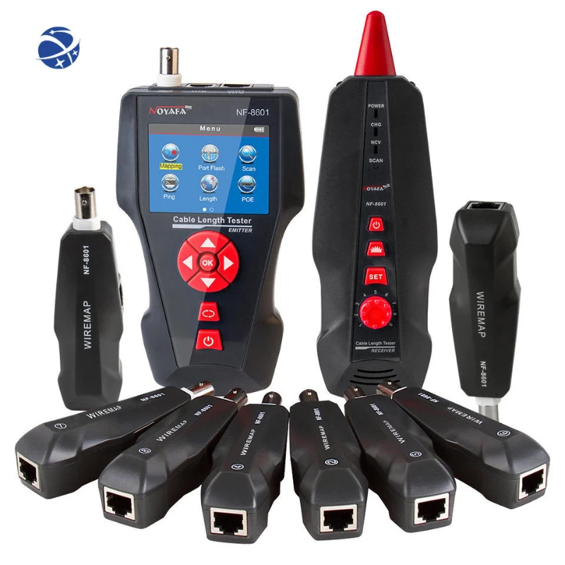 

Noyafa NF-8601 Multi-functional LAN Network Cable Tester include PoE/PING testing