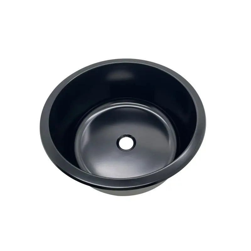 

JDA Compact Design Professional Nano Coating Anti-Scratch Black SS304 Single Bowl RV Kitchen Sink For Camper Van Boat Yacht