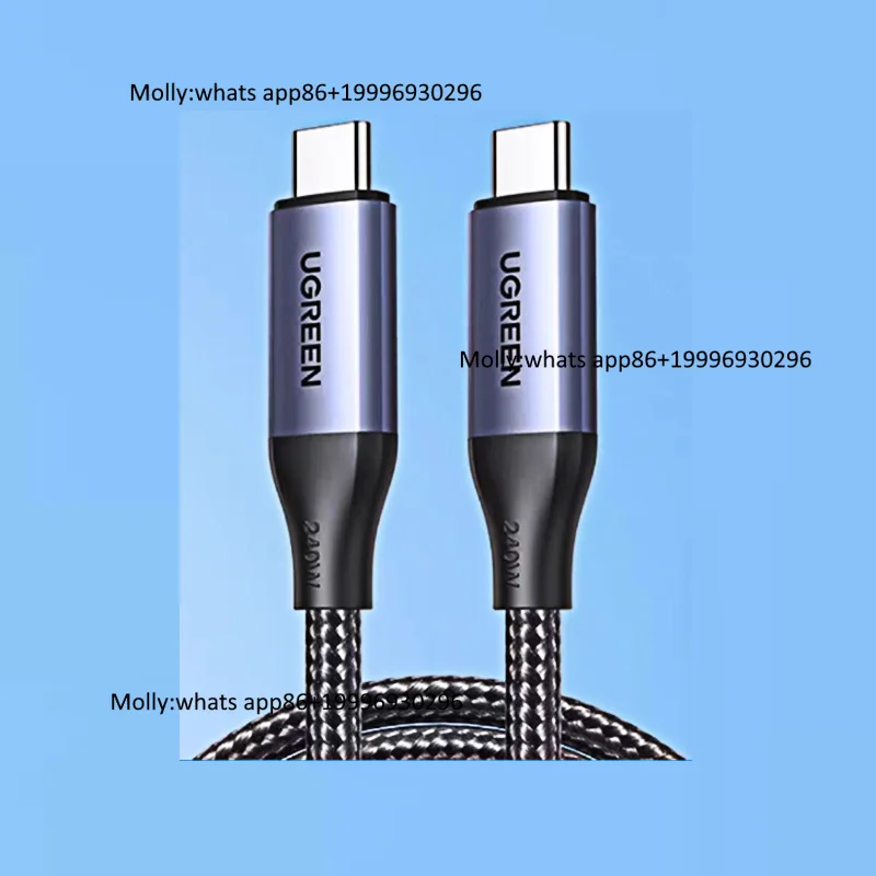 UGREEN L704 USB Cケーブル PD240W USB3.2 Gen1 5Gbps Type C 6Kディスプレイ PD3.1急速充電 MacBook iPad iPhone対応