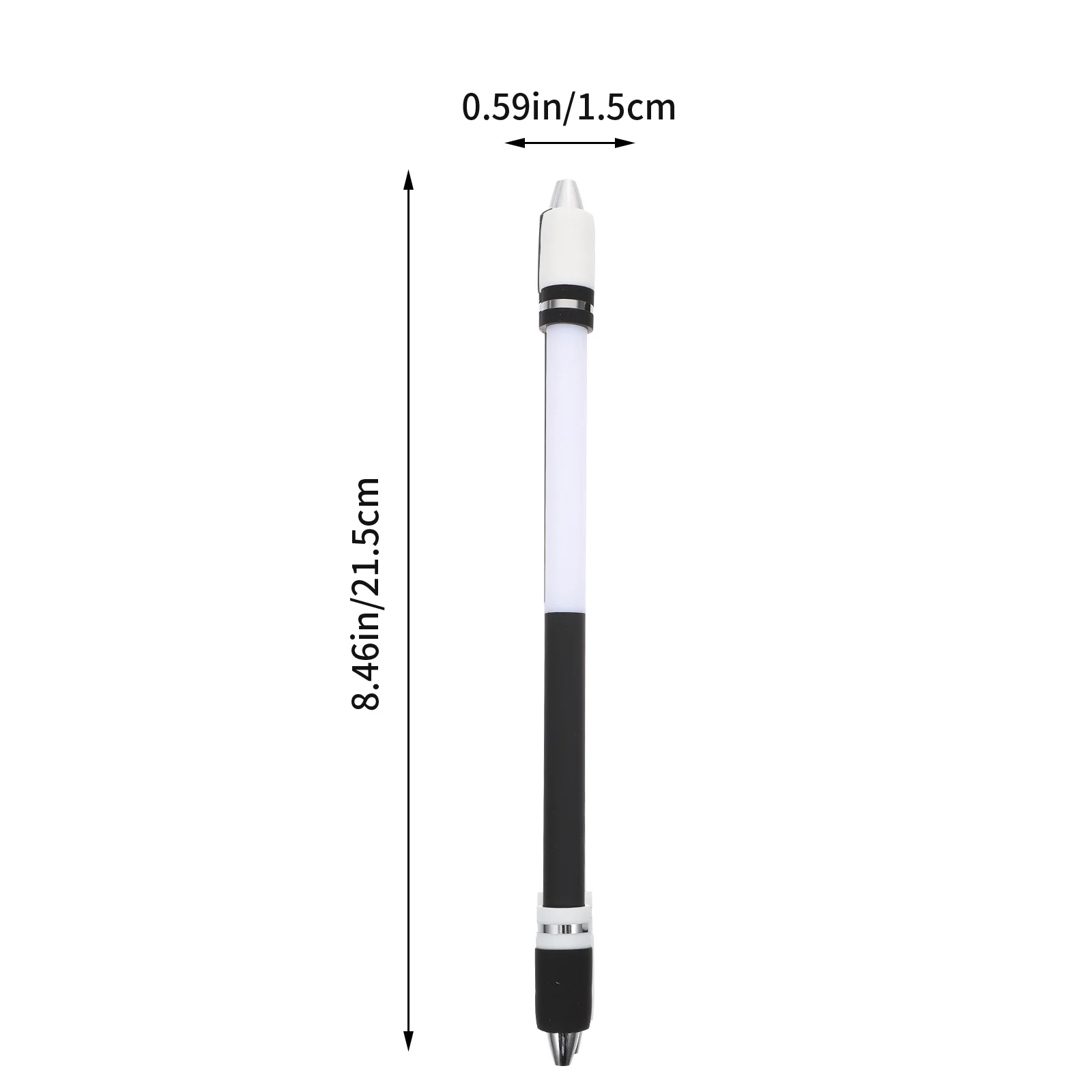 Caneta rotativa para lançar, 2 peças, portátil de alta qualidade, jogo de alívio do estresse, dispositivo de presente para crianças