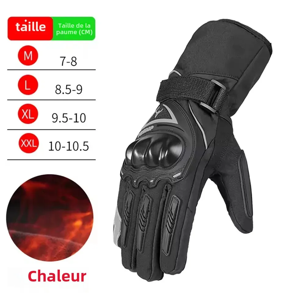 قفازات الدراجات النارية يندبروف مقاوم للماء Guantes موتو دراجة نارية قفازات ركوب الخيل شاشة تعمل باللمس موتو موتوكروس قفازات أربعة مواسم #5