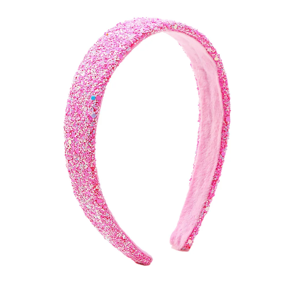 

Women Girls Rhinestone Glitter Sponge Padded Hairband Headband Adult Hair Accessories Hair Jewley