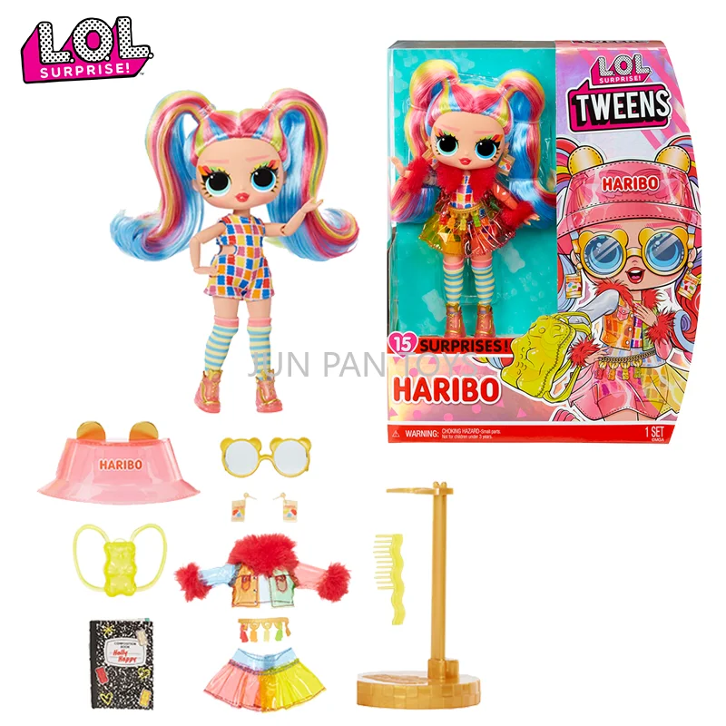 original-lol-surprise-tweens-haribo-holly-happy-gummy-bear-themed-fashion-doll-limited-edition-stand-kids-collectible-toys-gifts