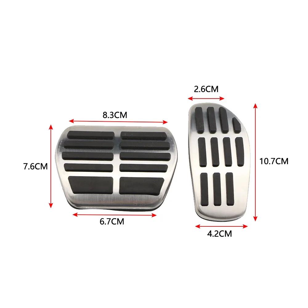 Pedały samochodowe do Nissan Xtrail Rogue T32 Qashqai Sport J11 Kicks do Renault Koleos Kadjar Samsung QM6 Osłona pedału hamulca gazowego — zdjęcie 5
