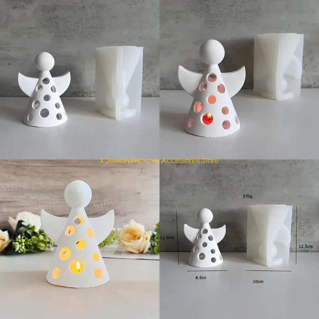 

31KD Sturdy Silicone Figurine Angelic Mould Craft Supplies for Home Bakers and Pastry