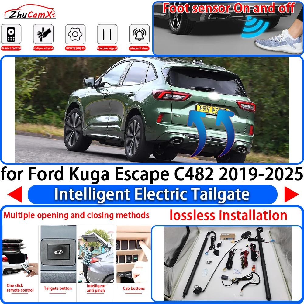 

for Ford Kuga Escape C482 2019-2025 OEM Power Liftgate Trunk Electric Suction Tailgate Intelligent Tail Gate Lift Strut System