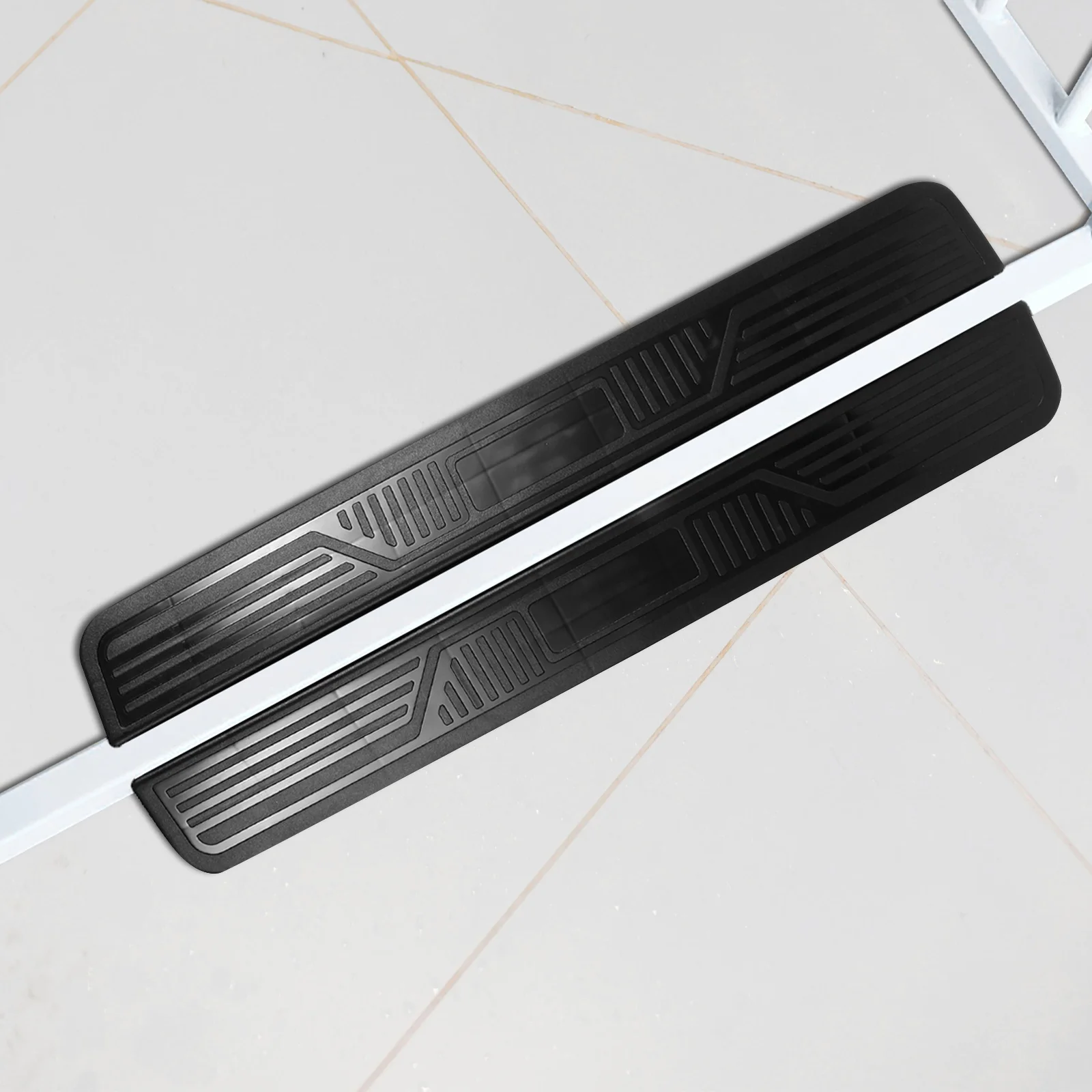 

3Pcs Pet Dog Fence Threshold Ramp Durable Anti-Fall Easy Install Doorway Sill Ramp Threshold for Doorways Ramps