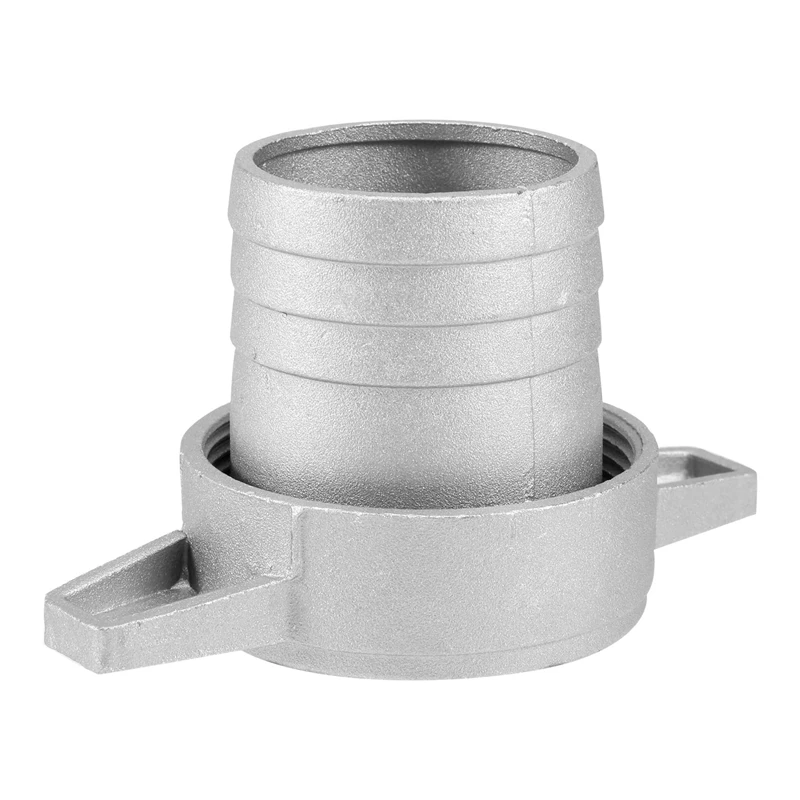 Accesorios para bombas de agua, llave de conexión de tubería de aluminio de 2 pulgadas con junta de goma, Conector de bomba, accesorio de tubería