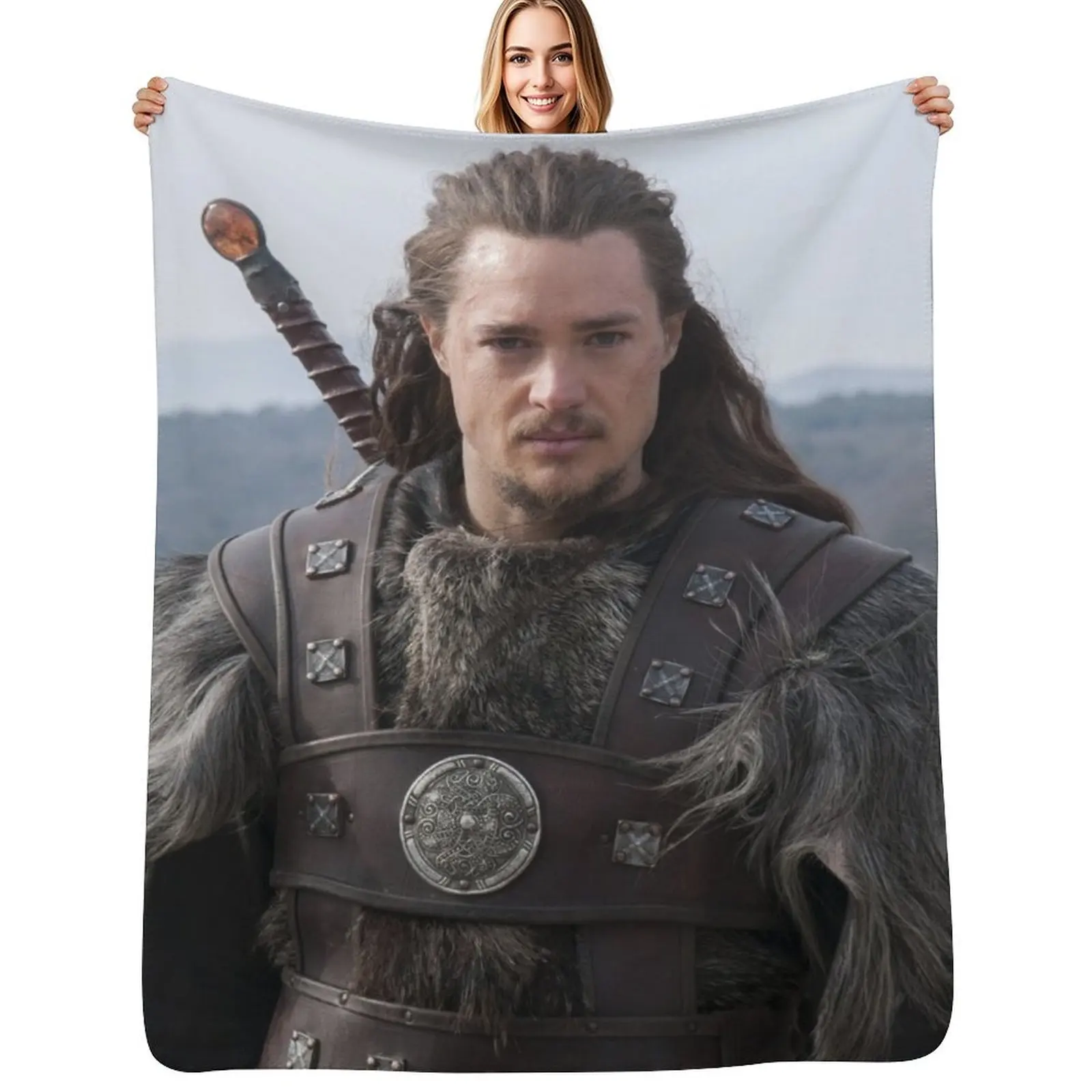Uhtred of The Last Kingdom Throw Blanket Ultra Plush Cozy Blanket for Napping Sleeping