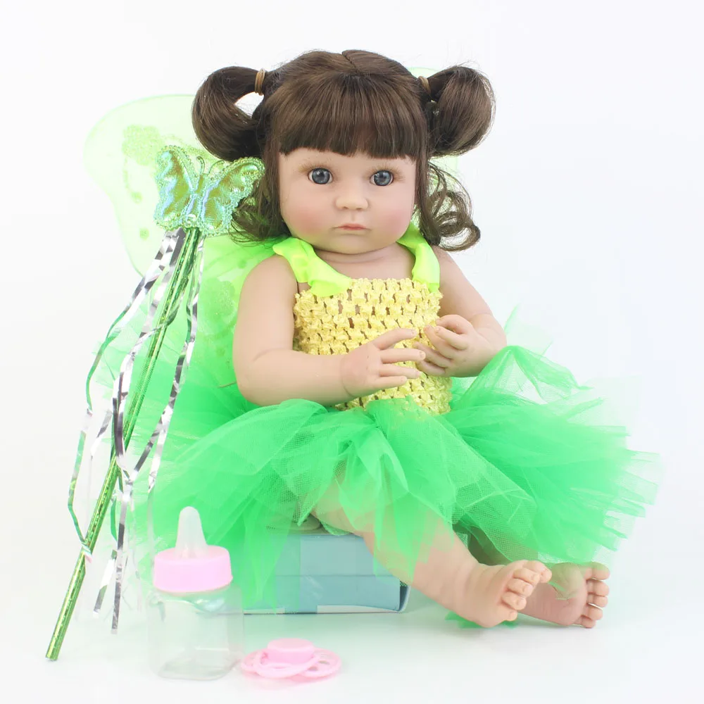 40cm Full Body Silicone Reborn Baby Doll 15