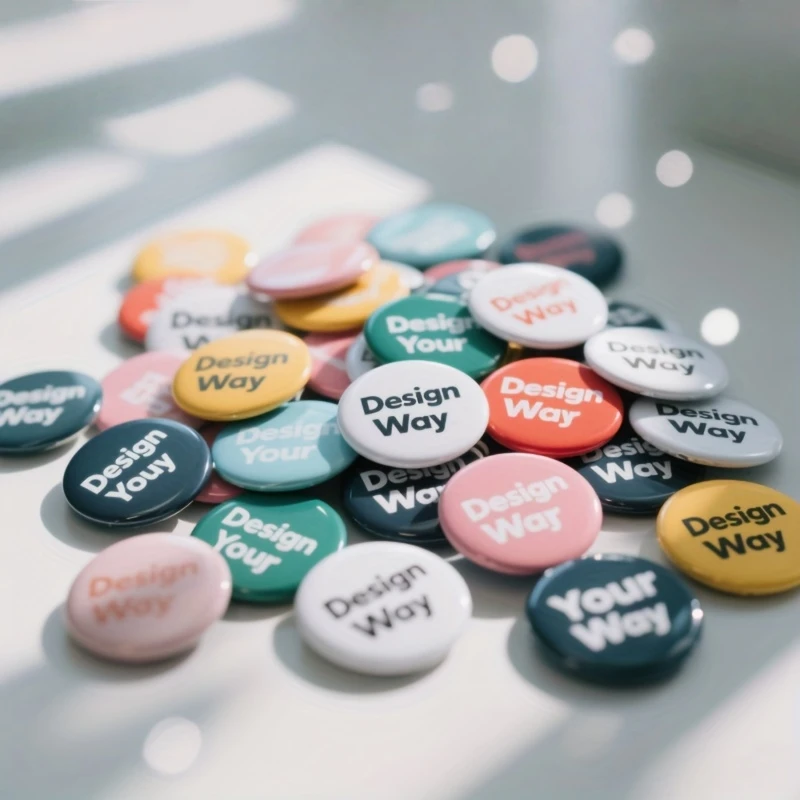 Free Design Pins Personalized Custom Brooches Make Your Own Image Button Badge for Bag Clothes Decoration Souvenir Gifts 58/32MM