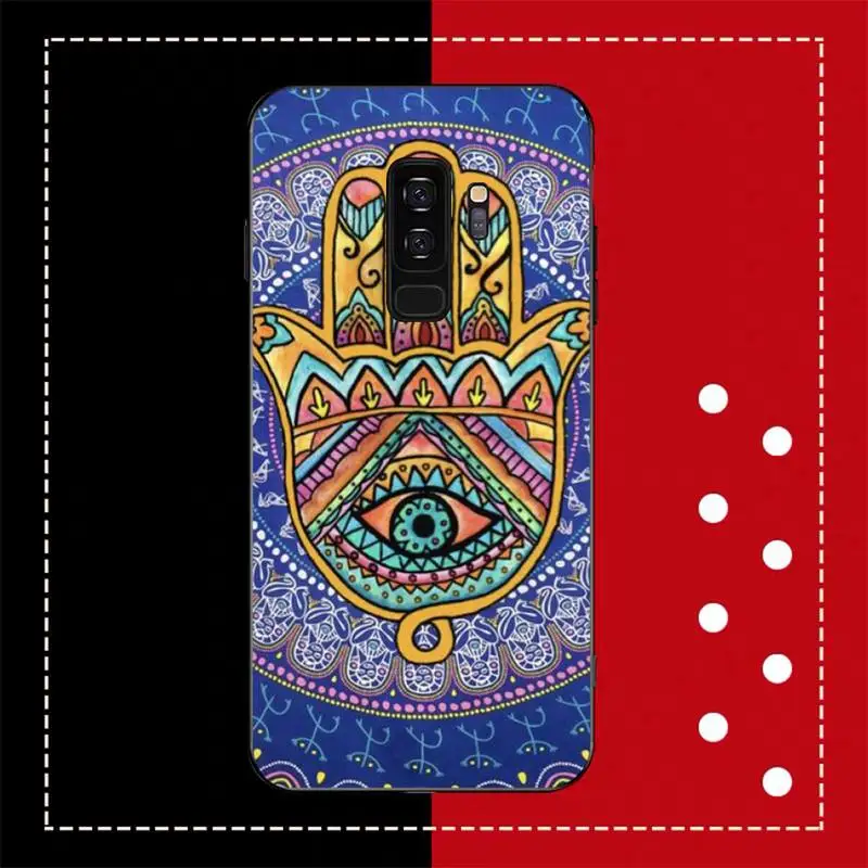 Evil Eye Lucky Eye Blue Phone Case for Samsung Note 5 7 8 9 10 20 pro plus lite ultra A21 12 72