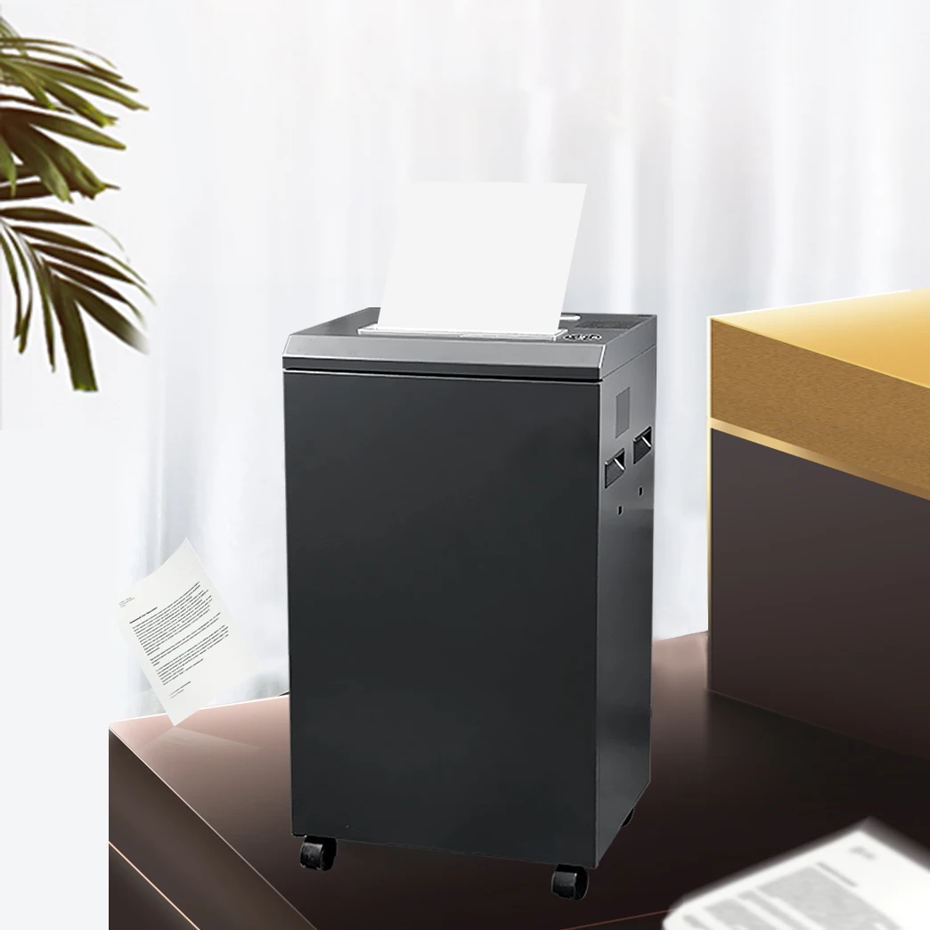 50Sheets Strip Cut Paper Shredder 110L P2 Large Auto Reverse Shred CD/ Card A3 Paper Shredder