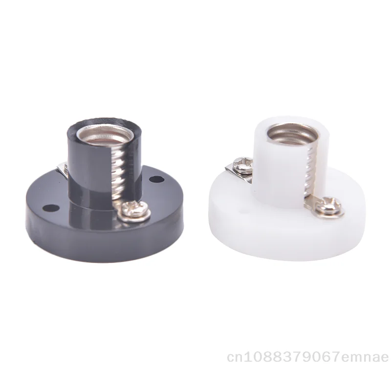 【xxx】E10 Screw Holder DIY Flat Lamp Bases Physics Electric Beads Testing Parts[ZYS]